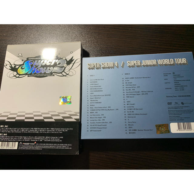 SUPER JUNIOR(スーパージュニア)のSUPER JUNIOR SUPER SHOW 2.3 DVD エンタメ/ホビーのDVD/ブルーレイ(ミュージック)の商品写真