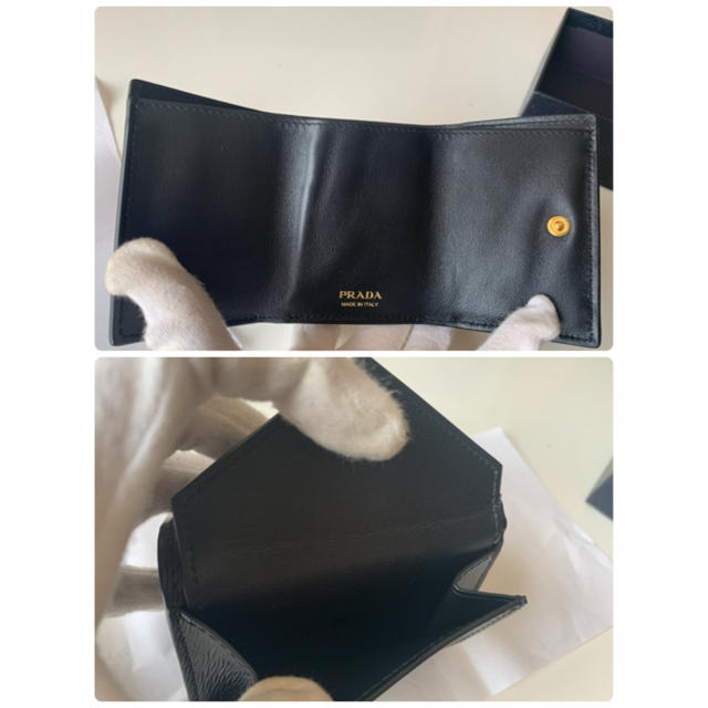 PRADA(プラダ)のプラダ  三つ折り財布　ミニウォレット レディースのファッション小物(財布)の商品写真