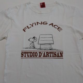 ステュディオダルチザン(STUDIO D'ARTISAN)のstudio d'artisan × peanuts コラボTシャツ(Tシャツ/カットソー(半袖/袖なし))