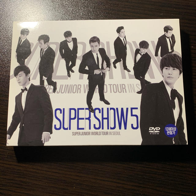 SUPER JUNIOR(スーパージュニア)のSUPER JUNIOR SUPER SHOW5 IN SEOUL DVD エンタメ/ホビーのDVD/ブルーレイ(ミュージック)の商品写真
