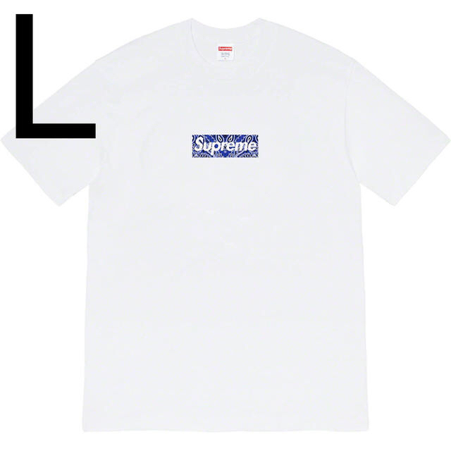 トップスSupreme Bandana Box Logo Tee Tシャツ White