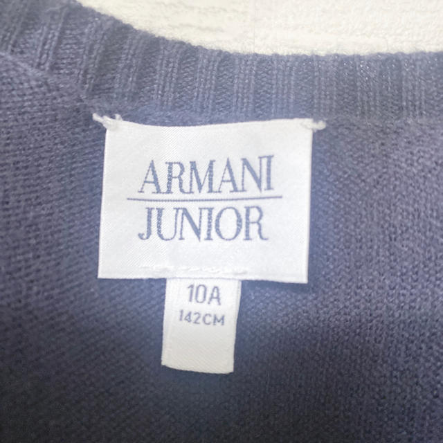 ARMANI JUNIOR(アルマーニ ジュニア)のアルマーニ ARMANI jr. ワンピース 130 140 美品！ キッズ/ベビー/マタニティのキッズ服女の子用(90cm~)(ワンピース)の商品写真