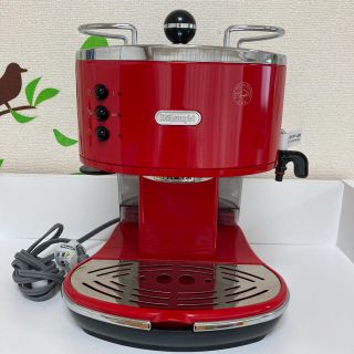 デロンギ(DeLonghi)の美品！デロンギ　アイコナ　ECO310R☆エスプレッソ＆カプチーノメーカー(エスプレッソマシン)