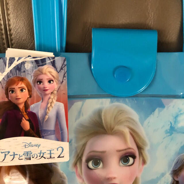 アナと雪の女王(アナトユキノジョオウ)の新品タグ付☆アナと雪の女王 アナ エルサ プールバッグ ビニールバッグ キッズ/ベビー/マタニティのこども用バッグ(その他)の商品写真