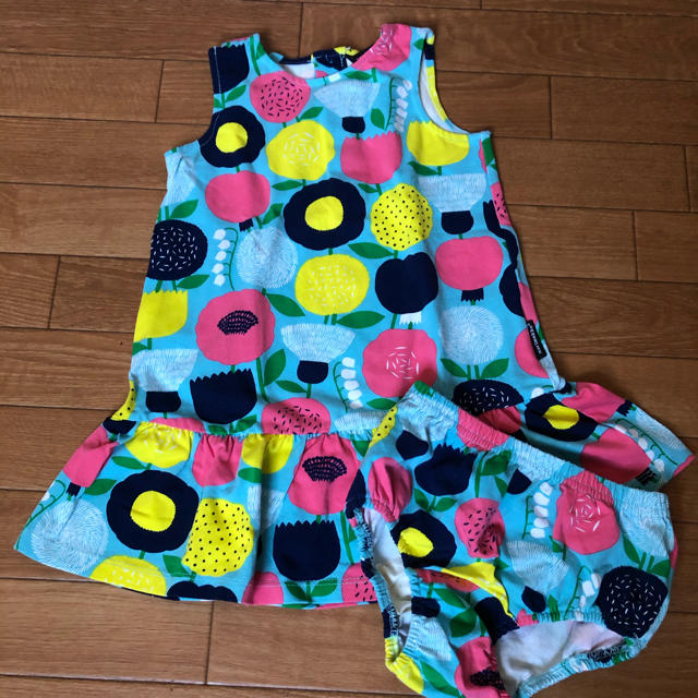 marimekko(マリメッコ)の早い者勝ち！marimekko.  24M ワンピース　セットアップ　 キッズ/ベビー/マタニティのキッズ服女の子用(90cm~)(ワンピース)の商品写真