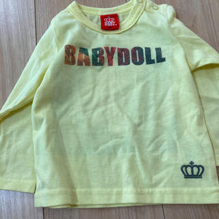 ベビードール(BABYDOLL)のベビードール　黄色　長袖(シャツ/カットソー)