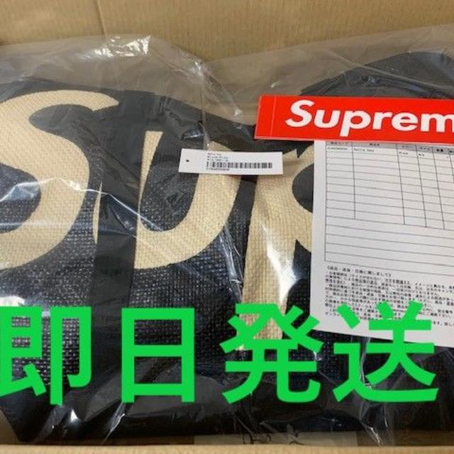 トートSupreme Raffia Tote Black