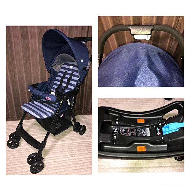 【美品】カトージ　Joie トラベルシステム　3点セット　ISOFIX 1