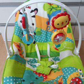 フィッシャープライス(Fisher-Price)の【値下げ/中古】バウンサー(ベビーベッド)