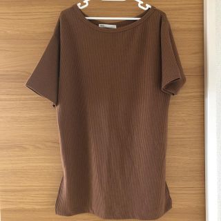 イッカ(ikka)のチュニック丈　トップス(Tシャツ(半袖/袖なし))