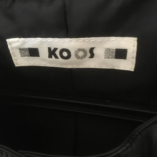 KOOS(コース)のKOOS 皮素材　ジャケット レディースのジャケット/アウター(その他)の商品写真