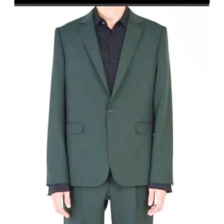 LADMUSICIAN 19aw セットアップ dark green スーツ セットアップ