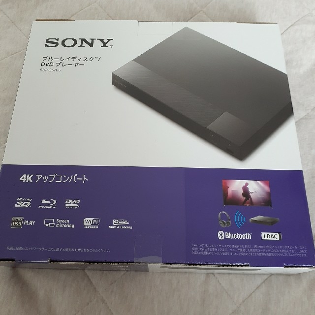 SONY(ソニー)のSONY ブルーレイディスク/DVDプレーヤー スマホ/家電/カメラのテレビ/映像機器(ブルーレイプレイヤー)の商品写真