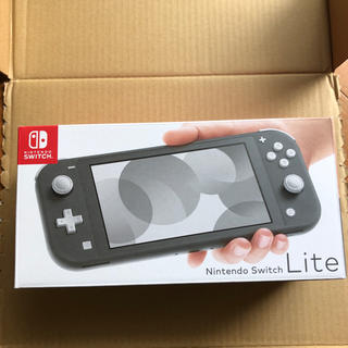 ニンテンドースイッチ(Nintendo Switch)の任天堂 Nintendo Switch Lite グレー(家庭用ゲーム機本体)