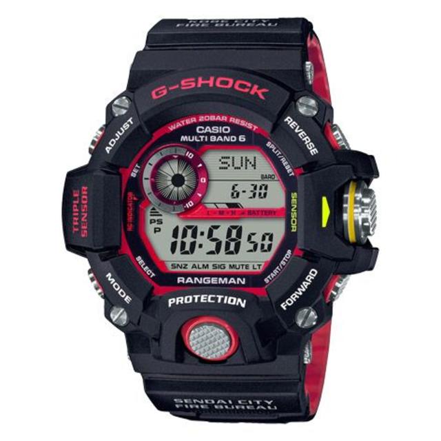 G-SHOCK GW-9400NFST-1AJR 緊急消防援助隊 コラボ 時計 G-SHOCK GW-9400NFST-1AJR 緊急消防援助隊 コラボ 時計