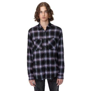 AMIRI Core Plaid shairt ネルシャツ アミリ ショットガン(シャツ)