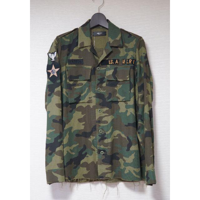 AMIRI MILITARY SHIRT ネルシャツ アミリ ショットガン デニ | www