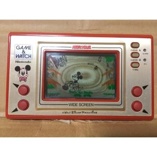 ゲームウォッチ　ミッキーマウス