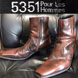 ゴーサンゴーイチプールオム(5351 POUR LES HOMMES)のnfhyr056様専用(ブーツ)