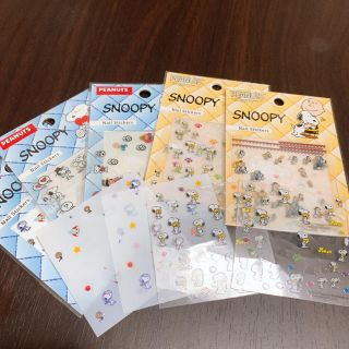 スヌーピー(SNOOPY)のスヌーピー ネイルシール セット(ネイル用品)