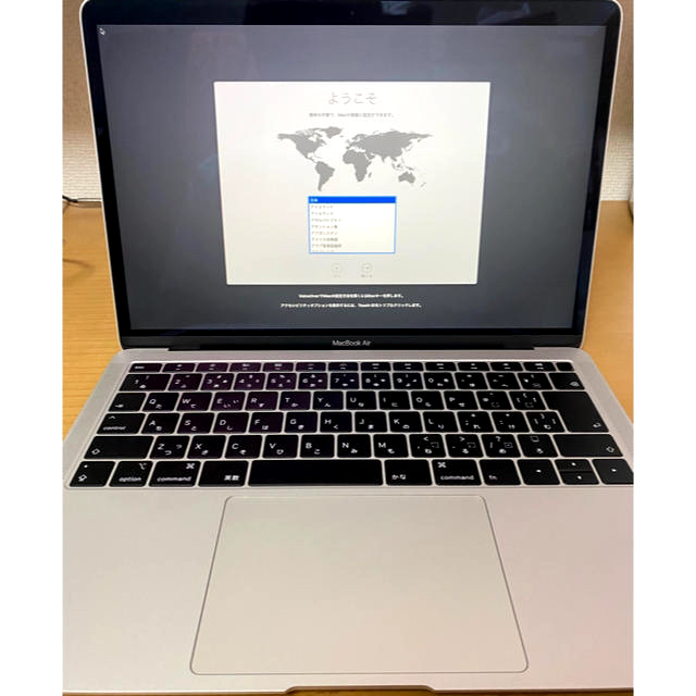 ［極美品］MacBook Air 2019 128GB Silver ケース付き 1