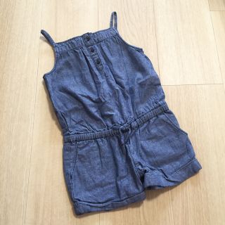 ベビーギャップ(babyGAP)のbabyGapシャンブレーショートオール(ワンピース)