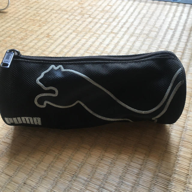 PUMA(プーマ)のPUMA 筆入れ　ブラック インテリア/住まい/日用品の文房具(ペンケース/筆箱)の商品写真