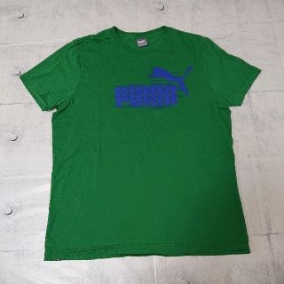 プーマ(PUMA)のPUMA プーマ ビックロゴ 半袖Tシャツ 古着(Tシャツ/カットソー(半袖/袖なし))