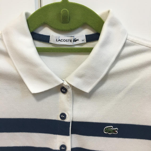 LACOSTE(ラコステ)のラコステ☆ ワンピース　ポロシャツ レディースのワンピース(ミニワンピース)の商品写真