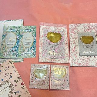 レメルヴェイユーズラデュレ(Les Merveilleuses LADUREE)のレ メルヴェイユーズ ラデュレ サンプル6点セット 新品未使用未開封(サンプル/トライアルキット)