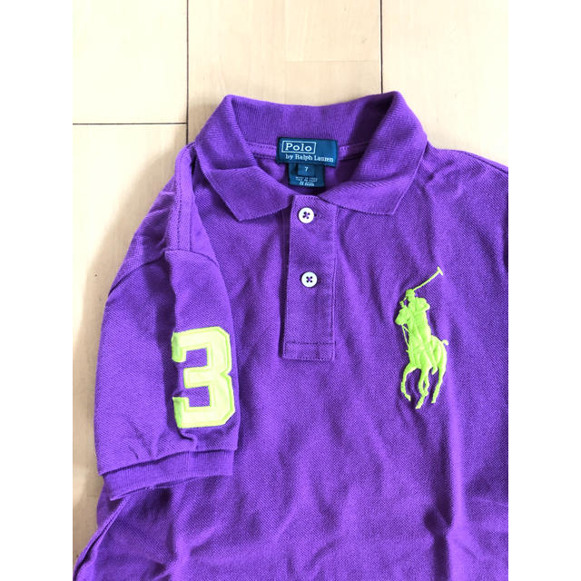 Ralph Lauren(ラルフローレン)のラルフローレンポロシャツ　M キッズ/ベビー/マタニティのキッズ服女の子用(90cm~)(その他)の商品写真