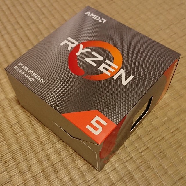 AMD 3600 RYZEN CPU AM4 新品未使用