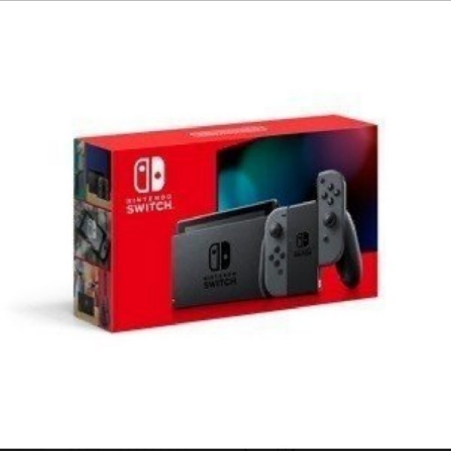 Nintendo Switch グレー　新モデル　任天堂 ニンテン