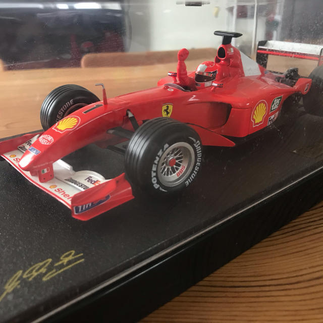 HOT WHEEL】Ferrari ミハエルシューマッハ ワールドチャンピオン www