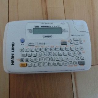 カシオ(CASIO)のあるぱか様用【CASIO】ラベルライターネームランド　KL-P40(その他)