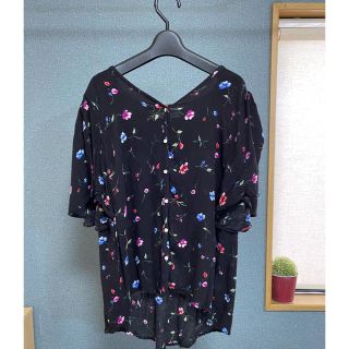 ニコアンド(niko and...)のニコアンド　花柄シャツ(シャツ/ブラウス(半袖/袖なし))