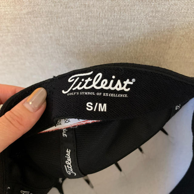 Titleist(タイトリスト)の【新品】タイトレスト　キャップ　ブラック スポーツ/アウトドアのゴルフ(ウエア)の商品写真