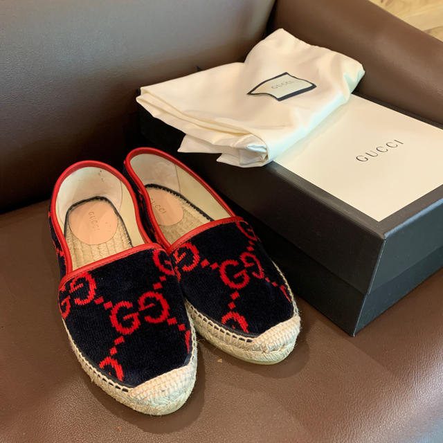 Gucci(グッチ)の極美品　Gucci エスパドリーユ グッチ　靴　36 レディースの靴/シューズ(バレエシューズ)の商品写真