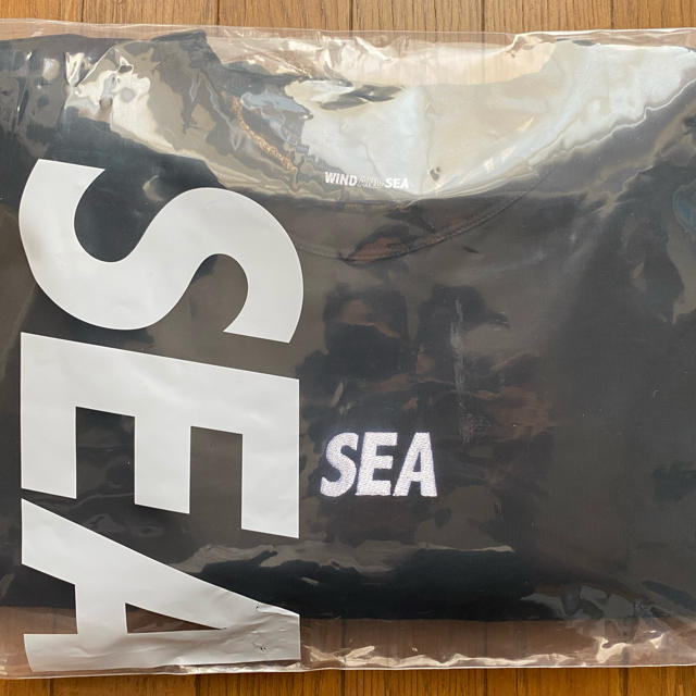 SEA(シー)の【M】wind and sea リバーシブル ブラック Tシャツ【即日発送可】 メンズのトップス(Tシャツ/カットソー(半袖/袖なし))の商品写真