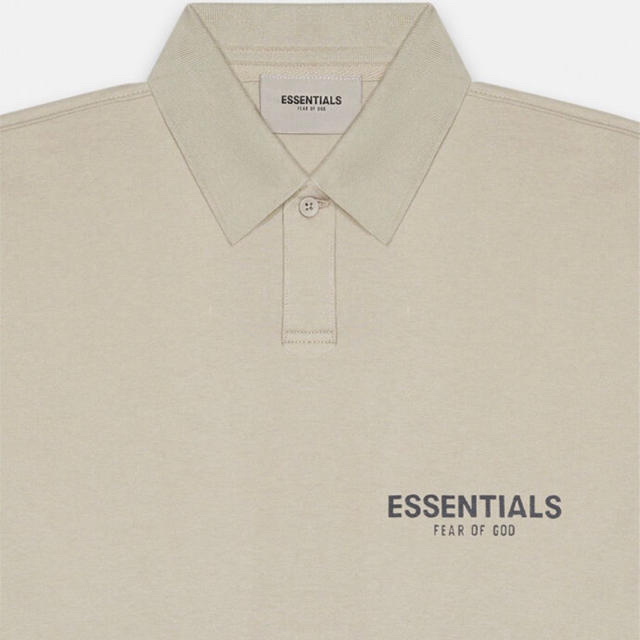 FEAR OF GOD(フィアオブゴッド)のFog Essentials Polo Shirt Tan tシャツ ポロシャツ メンズのトップス(Tシャツ/カットソー(半袖/袖なし))の商品写真