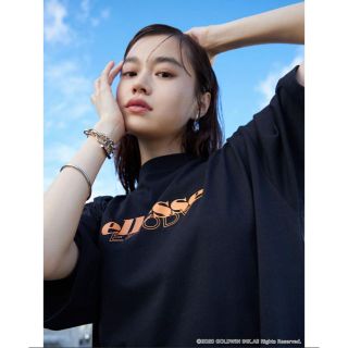 エモダ(EMODA)の【EMODA×ellesse】WフェイスアートバルキーTシャツ(Tシャツ(半袖/袖なし))