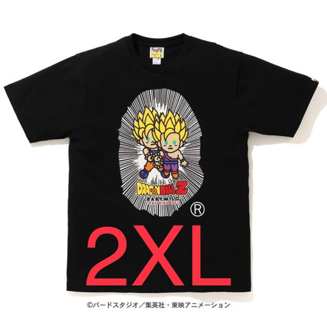 BAPE × ドラゴンボールZ ゴクウ&ゴハン マイロ ブラック 2XL ②