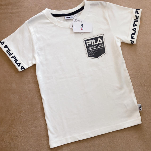 FILA(フィラ)のFILA フィラ Tシャツ 半袖 130cm キッズ/ベビー/マタニティのキッズ服男の子用(90cm~)(Tシャツ/カットソー)の商品写真