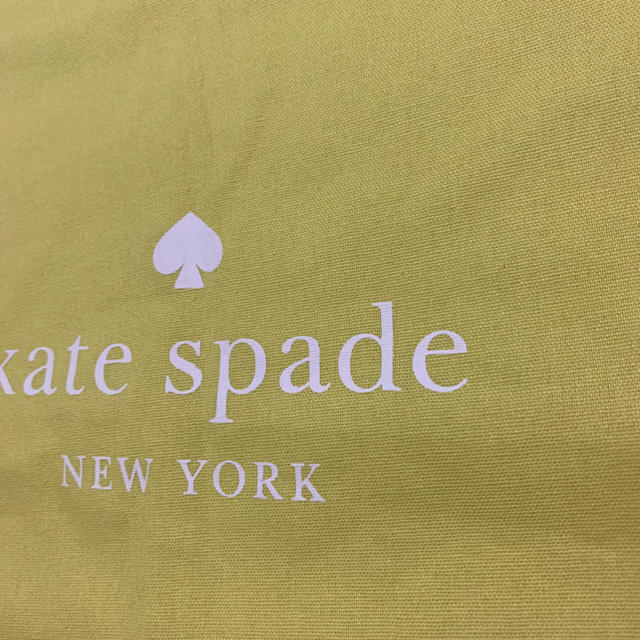 kate spade new york(ケイトスペードニューヨーク)の【新品未使用】01  ケイトスペード   エコバッグ　トートバッグ　イエロー レディースのバッグ(エコバッグ)の商品写真