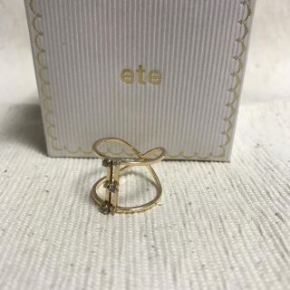 エテ(ete)のete リング(リング(指輪))