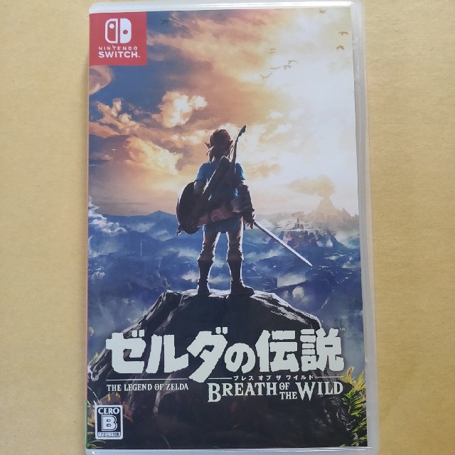 ゼルダの伝説 ブレスオブザワイルド Nintendo Switch版 美品