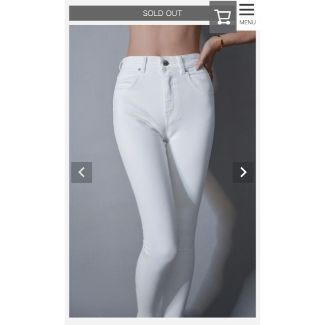 sheller white denim pants 通販 10710円 www.gold-and-wood.com