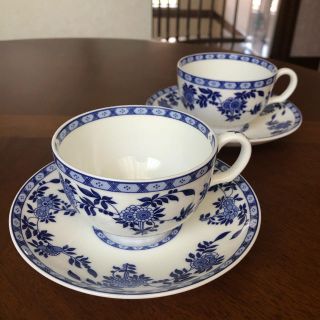 ミントン(MINTON)の【美品】ミントン★ブルーデルフト★C/S ペア(食器)