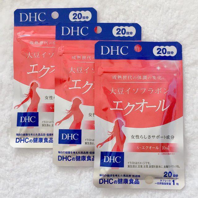 DHC - DHC エクオール 20日分×3袋の通販 by ぶーちゃん's shop｜ディーエイチシーならラクマ