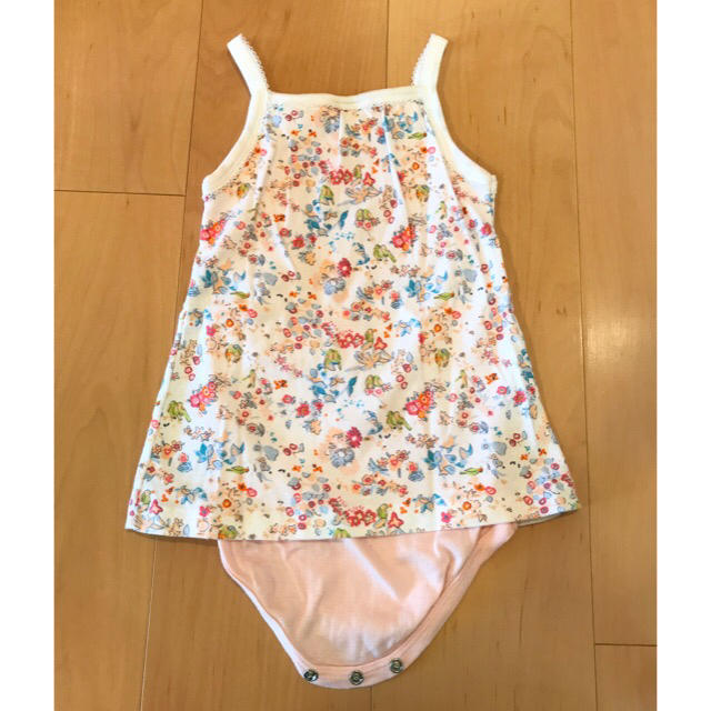 PETIT BATEAU(プチバトー)の【美品】プチバトー　キャミソール キッズ/ベビー/マタニティのベビー服(~85cm)(シャツ/カットソー)の商品写真